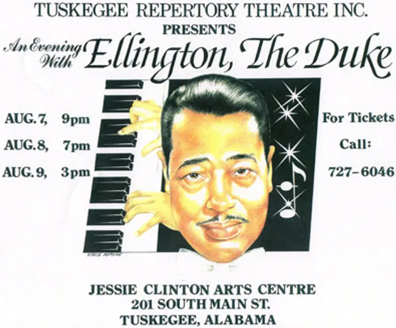 Production image for An Evening with Ellington, the Duke