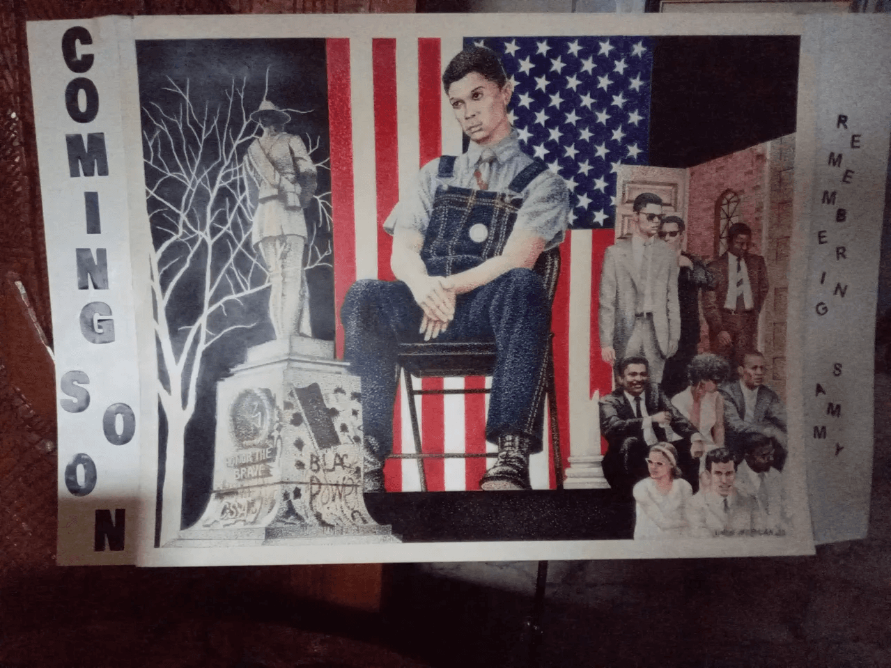 Archival Remembering Sammy production artwork